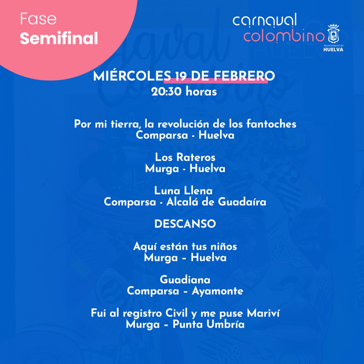 dia 1 semifinales del carnaval colombino