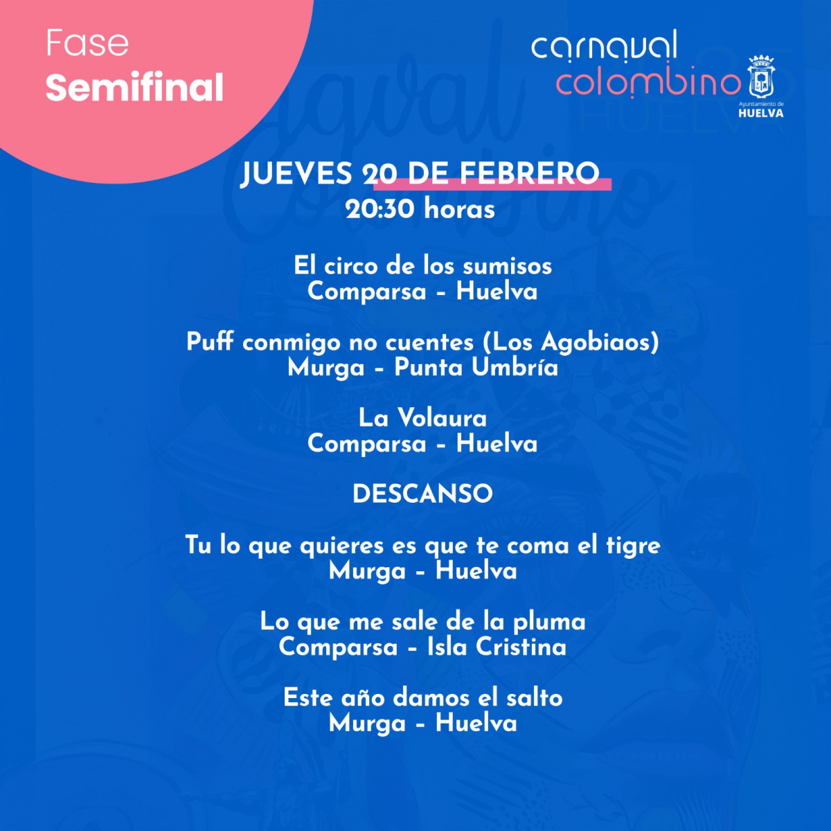 Día 2 Semifinales del Carnaval Colombino