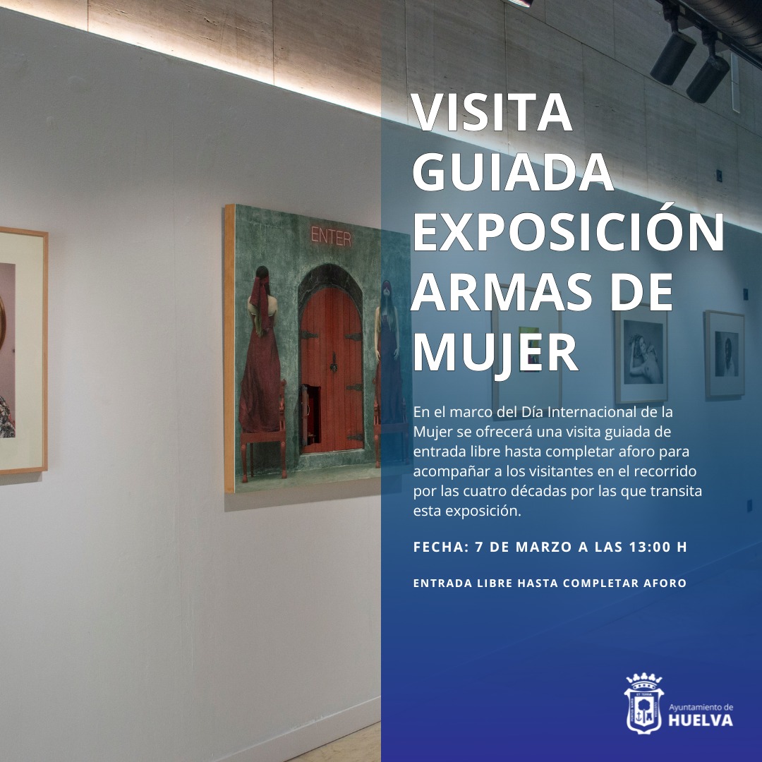 visita guiada exposición armas de mujer