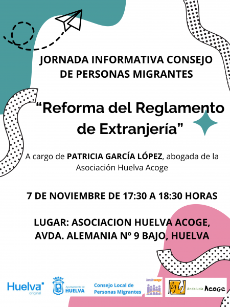 REGLAMENTO EXTRANJERÍA HUELVA ACOGE MIGRANTES