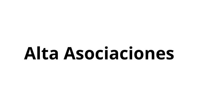 Alta asociaciones