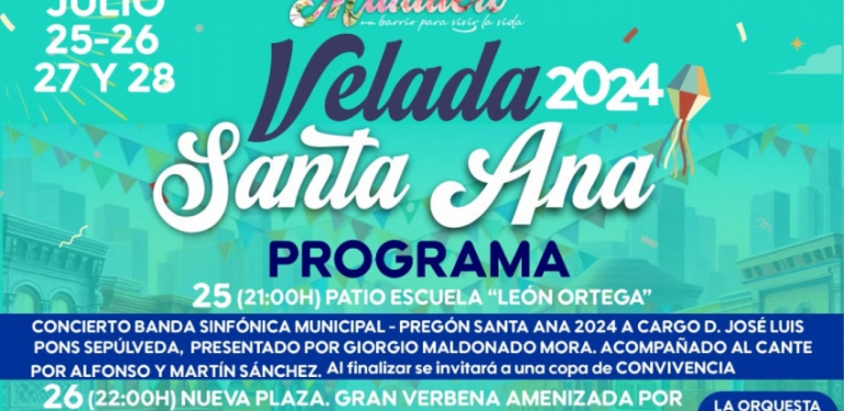 Velada Santa Ana 2024
